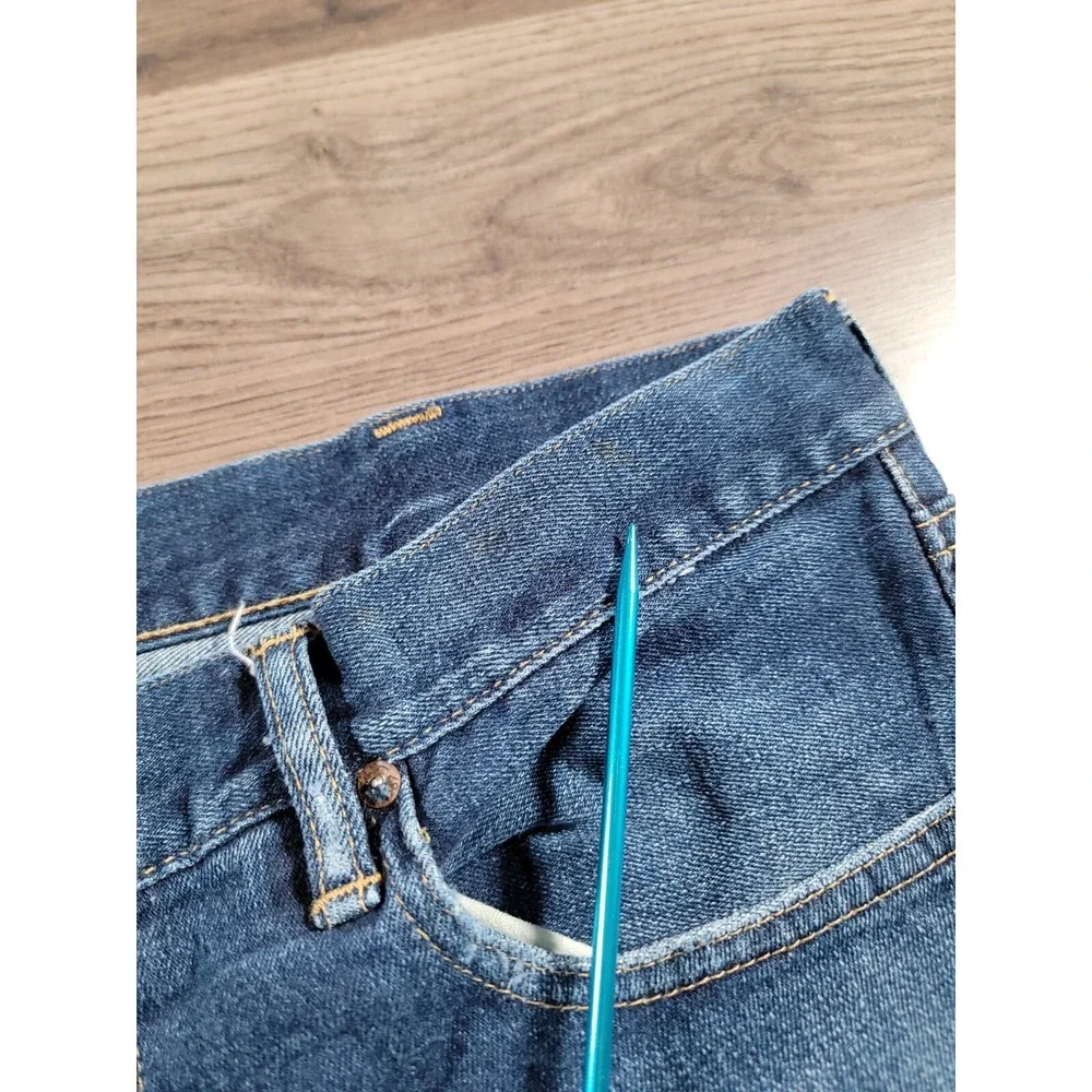Polo Ralph Lauren Jeans Hampton Straight Size 38x32* Dark Wash Cotton Blend Mens